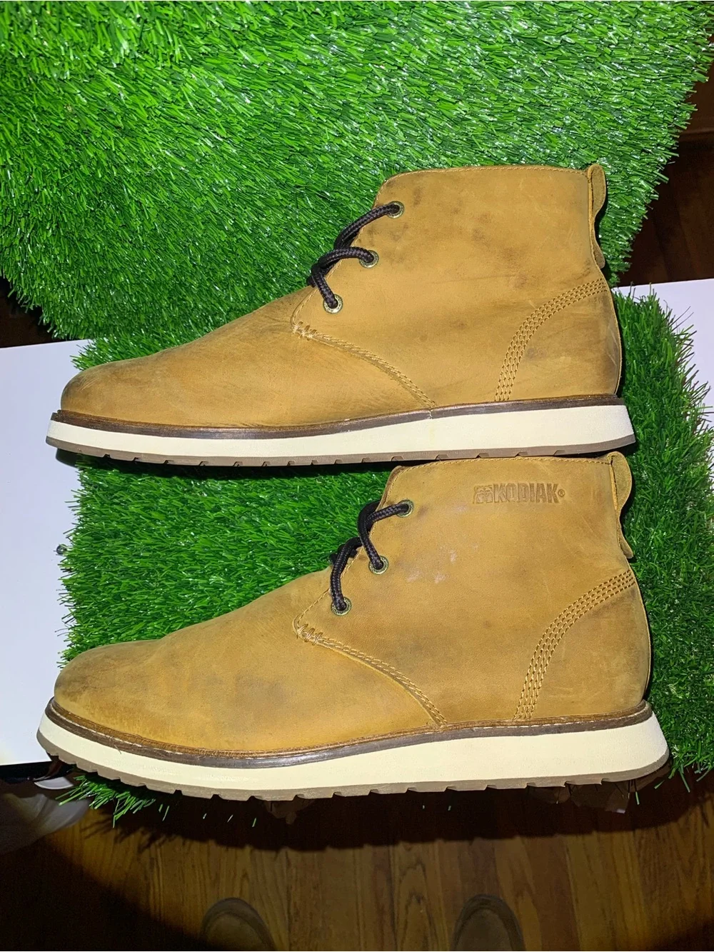Kodiak Men's Chase Chukka Boot in the color Caramel